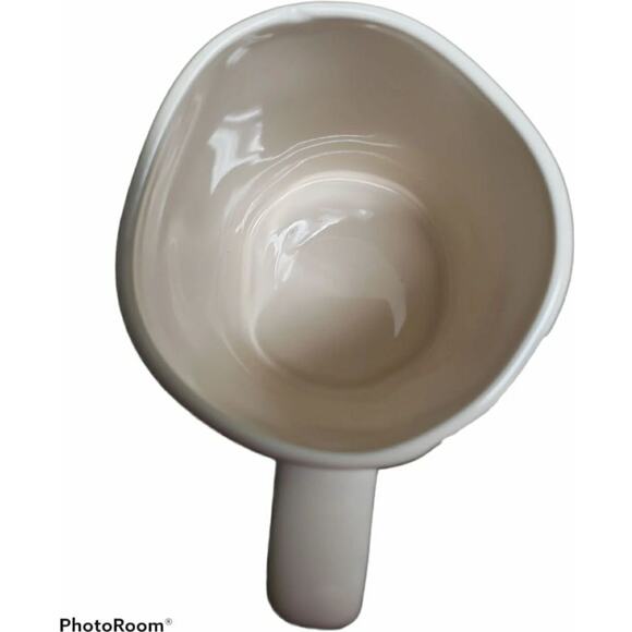 Rae Dunn White Good Egg Ceramic Coffee Mug • Glass Tea Beverage Easter Drink Cup - Picture 5 of 7